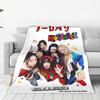 Одеяла вязаные Babymonsters Hot Sauce Фланелевое мягкое одеяло для автомобиля, дивана, кушетки, покрывало