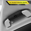 Car Roof Grab Handle Grip Protector Suede Roof Handle Cover For Citroen C3 C4 C5 C1 C2 Berlingo Celysee Xsara Picasso Accessory