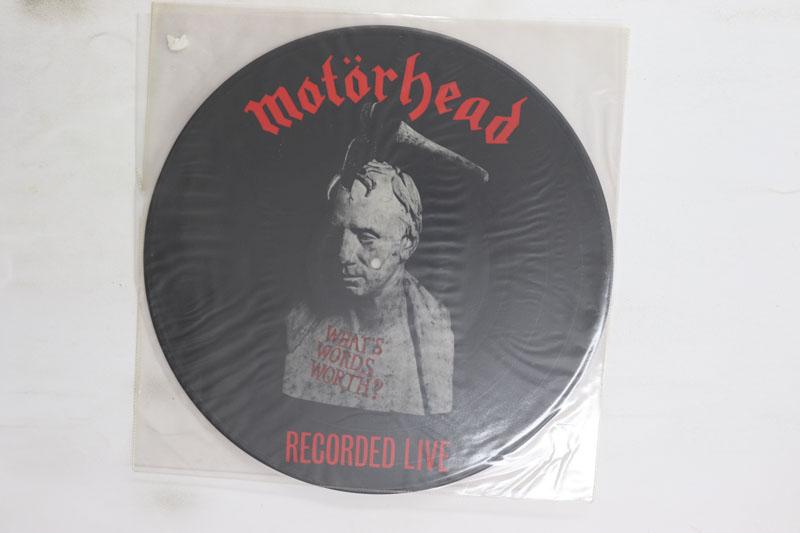 Виниловая пластинка MOTORHEAD Whats Words Worth PD20041 ASTAN 1984 Швейцария Металл Б/У