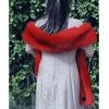 Long Scarf Unisex Imitation Fur Scarf Cold-proof Fox Hair Big Hair Collar Student Warm Neck Cover Tide