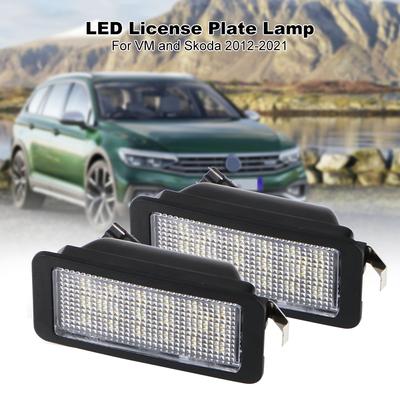 Автомобильные фонари номерного знака Задний фонарь LED 5700K Для VW up!/и-вверх! Skoda Citigo/E-Citigo Seat Mii/e-Mii Ibiza 6J 3-дверный