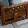 Miling New Chinese Style Solid Wood Sofa Set