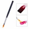 Ombre Pinsel Schwarz Nail Art Nagel Bürste Pen Farbverlauf Kammpinsel Gradient