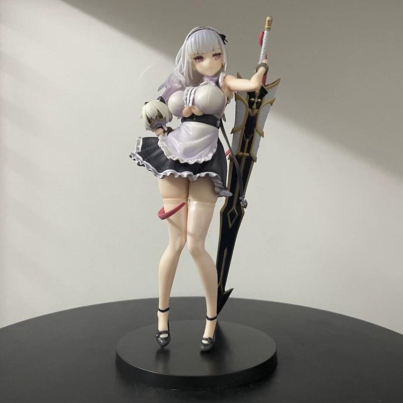 Azur Lane Фигурка горничной Дидо в стоячей позе Аниме-девушка Легкий крейсер В коробке Коллекционная статуэтка Настольный декор Для фанатов аниме-игр