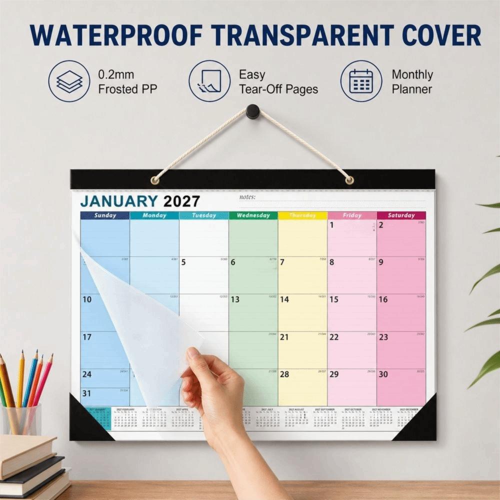 Large Format Monthly Calendar Daily Planning Monthly Schedule Planner School Office