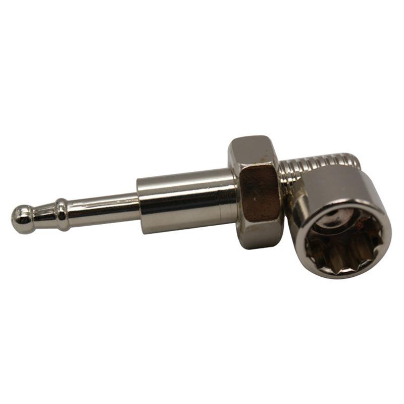 Стильная металлическая винтовая трубка, портативная винтовая трубка, лучший подарочный аксессуар, портативная съемная винтовая металлическая трубка, курительные принадлежности для мужчин