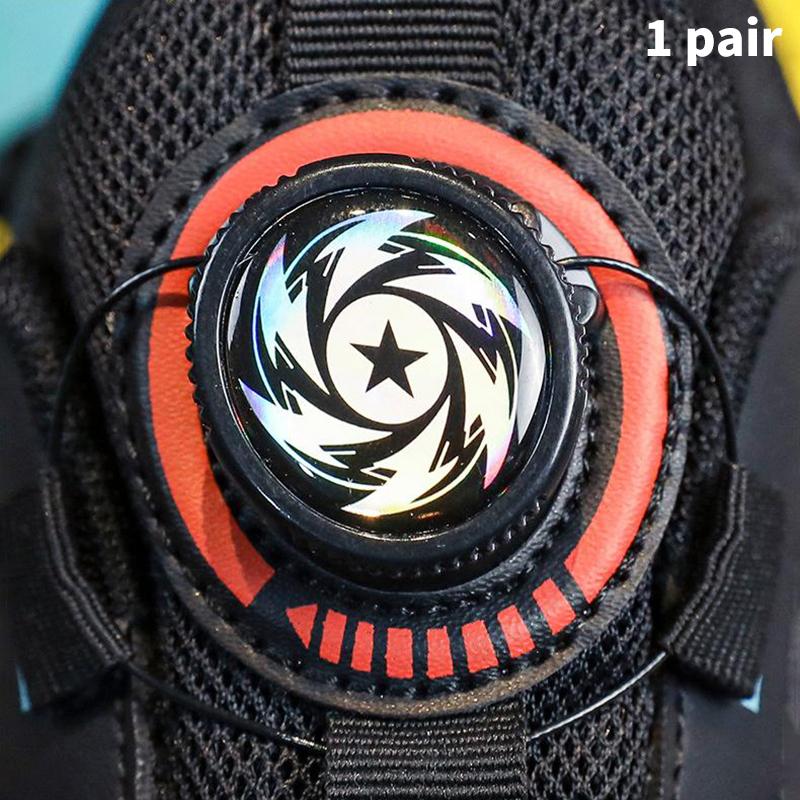 1Pair Sneaker Shoelaces Elastic No Tie Shoe Laces Stretching Lock Creative Lazy Laces Quick Rubber Shoelace Shoestrings