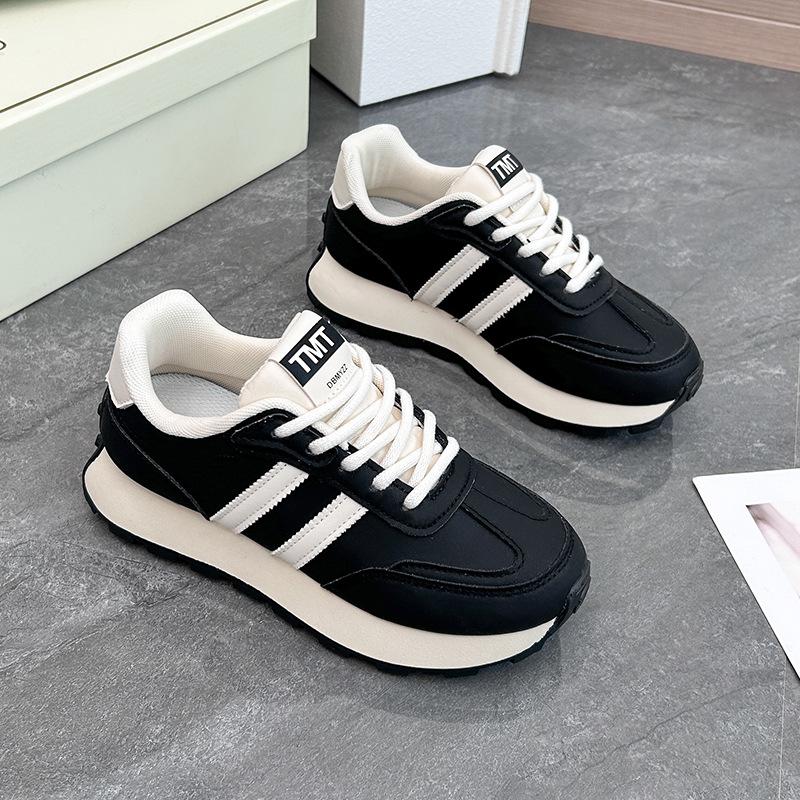 Women's Spring Autumn New Breathable Student Sports Increase Casual Sneakers Shoes C1287