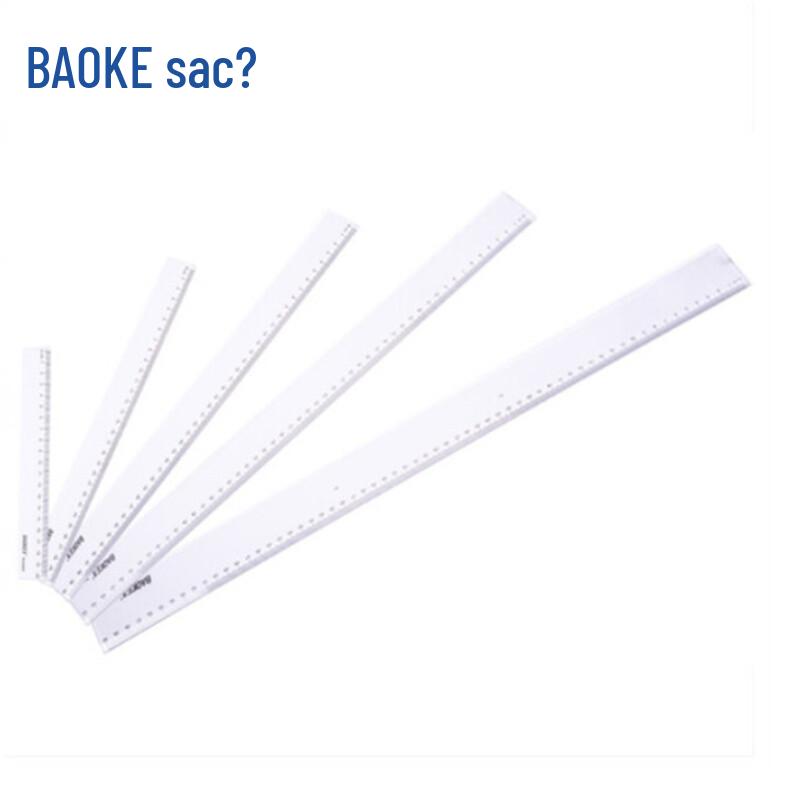 Прозрачная линейка BAOKE