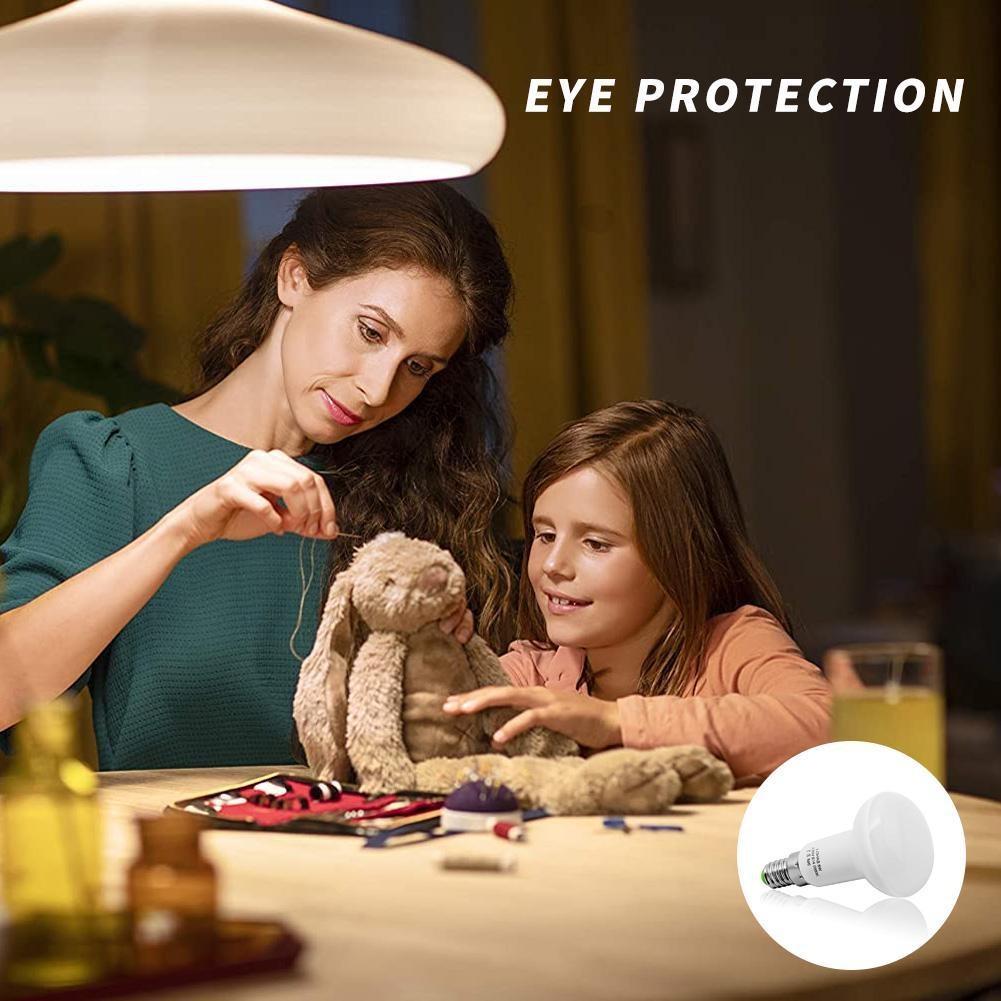 6pcs R39 LED Bulb No Flicker AC85-220V E14 Base 5W Lampada for Home Lighting Energy Efficient Long Lifespan Easy Installation Desk Lamp Bulb