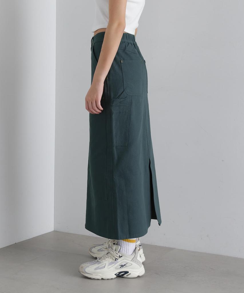 AVIREX UNIVERSAL OVERALL DOUBLE KNEE PAINTER SKIRT M 115 bluegray 783-4216701