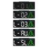 Температура Цифровые светодиодные часы Многофункциональный дисплей Настольные часы для спальни