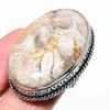 Fossil Coral Handmade 925 Sterling Silver Jewelry Ring Size 7 D9j15