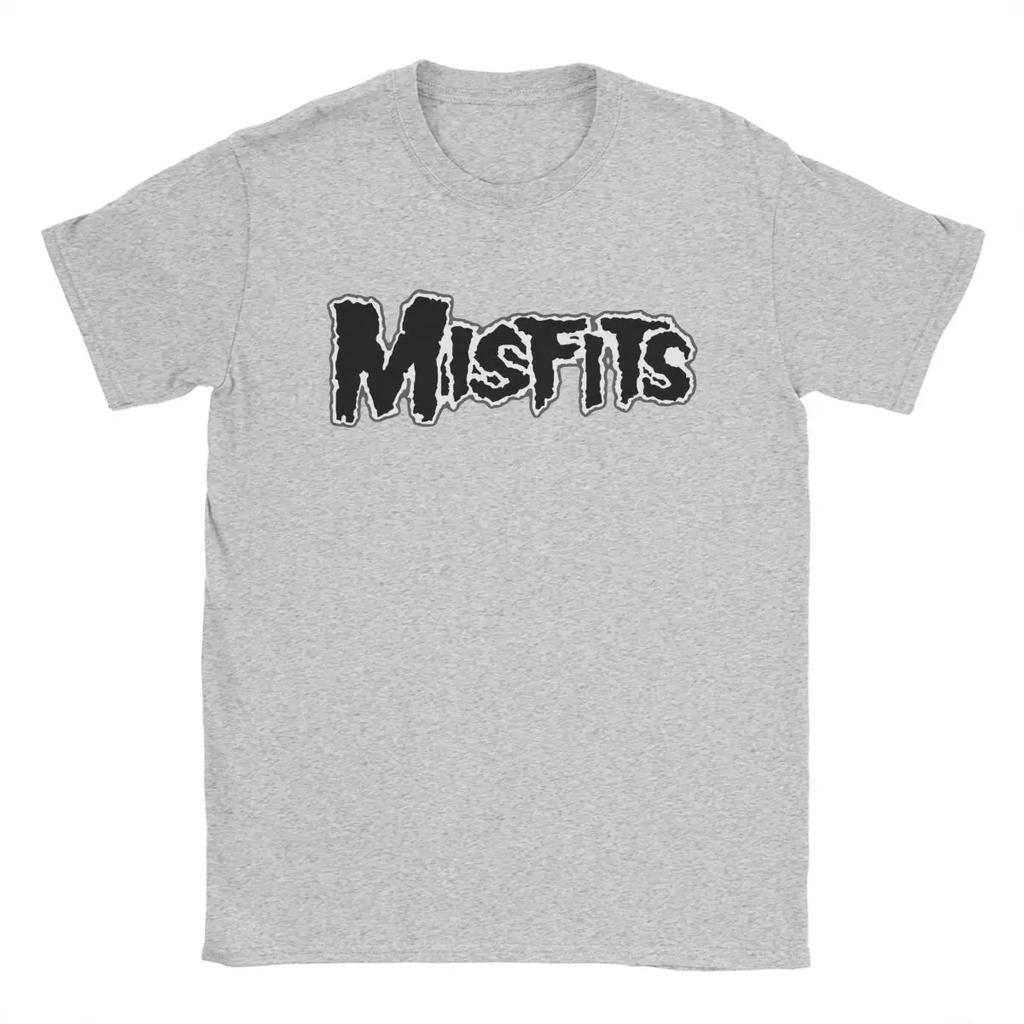 Misfits-Symbol Men's T Shirt Novelty Tee Shirt Short Sleeve Crewneck T-Shirt 100% Cotton Party Clothing