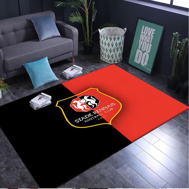 1PC rug Stade Fc Emblem Carpet, Chair Rug,Area Rug for Office Bedroom living rooms bedroom, Doormat decor Christmas fan gifts