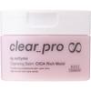 Kose Softymo Очищающий бальзам Clear Pro с CICA  Насыщенно увлажняющий  Глубокое очищение  Белый  Черный Горячий 90 г