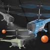 Black Bee 2.4g Remote Control Obstacle Avoidance Aircraft High Altitude Helicopter With Long Battery Life Children's Toy