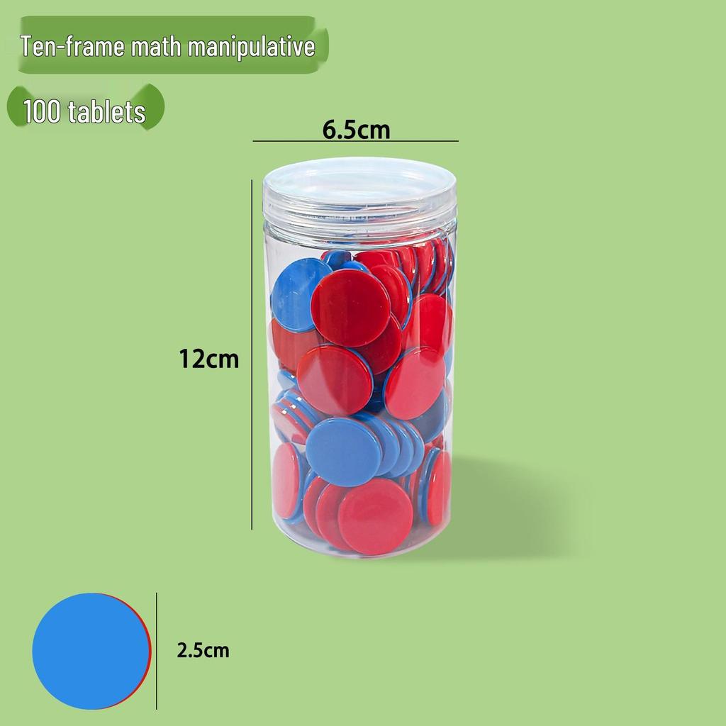 Пособие для разложения и состава чисел в десятичной рамке для арифметики 1 класса (Сложение/Вычитание в пределах 20)