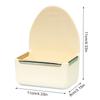 Hanging Design Pet Cage Feeder Anti Spill Small Animals Food Dispenser Steady Pet Food Bowl  Rabbit