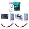 Цифровой усилитель мощности PAM8403 6V 12V с Bluetooth 5.0, плата декодирования MP3, автомобильный плеер