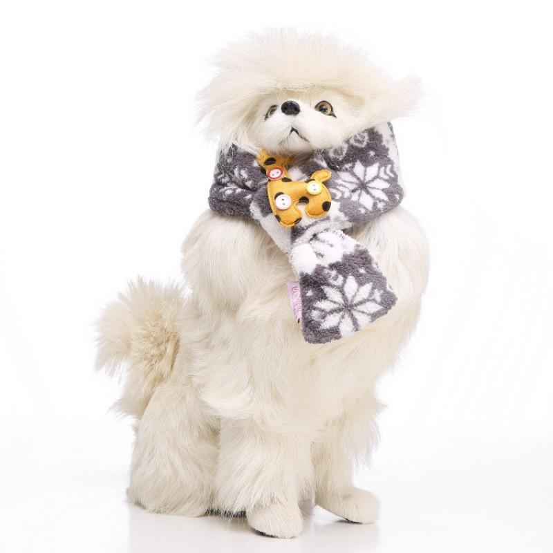 Adjustable Pet Scarf Small To Large Dogs Cats - Festive Holiday Collar In Multiple Colors Patterns
