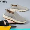 Новый стиль слипоны осенние дышащие туфли нового стиля повседневные ленивые тканевые туфли парусиновые туфли