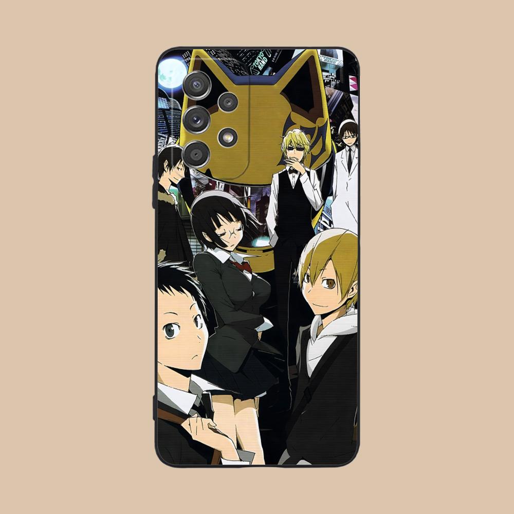 Anime Durarara Phone Case for Samsung Galaxy A56 55 54 53 52 51 36 35 34 23 16 15 5G Soft TPU Shockproof Cover