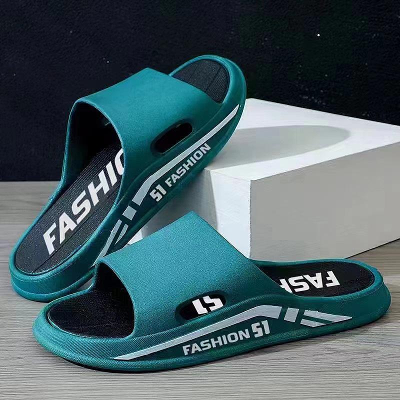 Женские черные универсальные сандалии на плоской подошве с толстой подошвой - Модные, удобные и мягкие шлепанцы