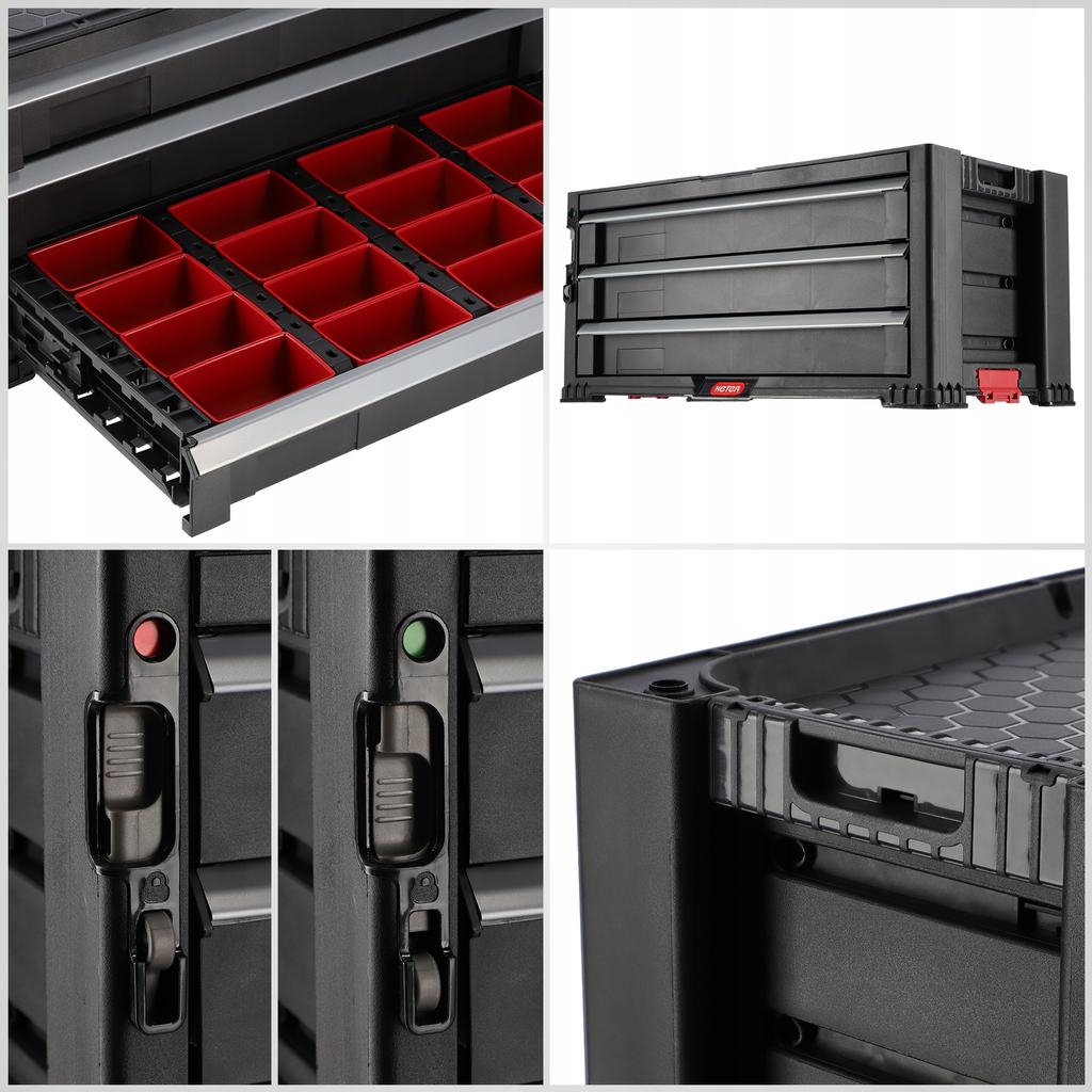 Шкаф для инструментов и тележка для мастерской KETER