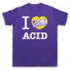 Я Люблю Acid House 303 Танцевальная Музыка Рейв Техно Сцена Мужская И Женская Футболка