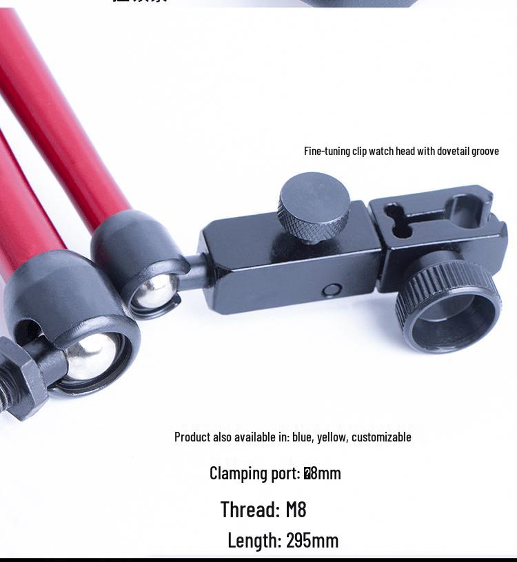 Магнитная стойка для индикатора часового типа с основанием и универсальной опорной штангой