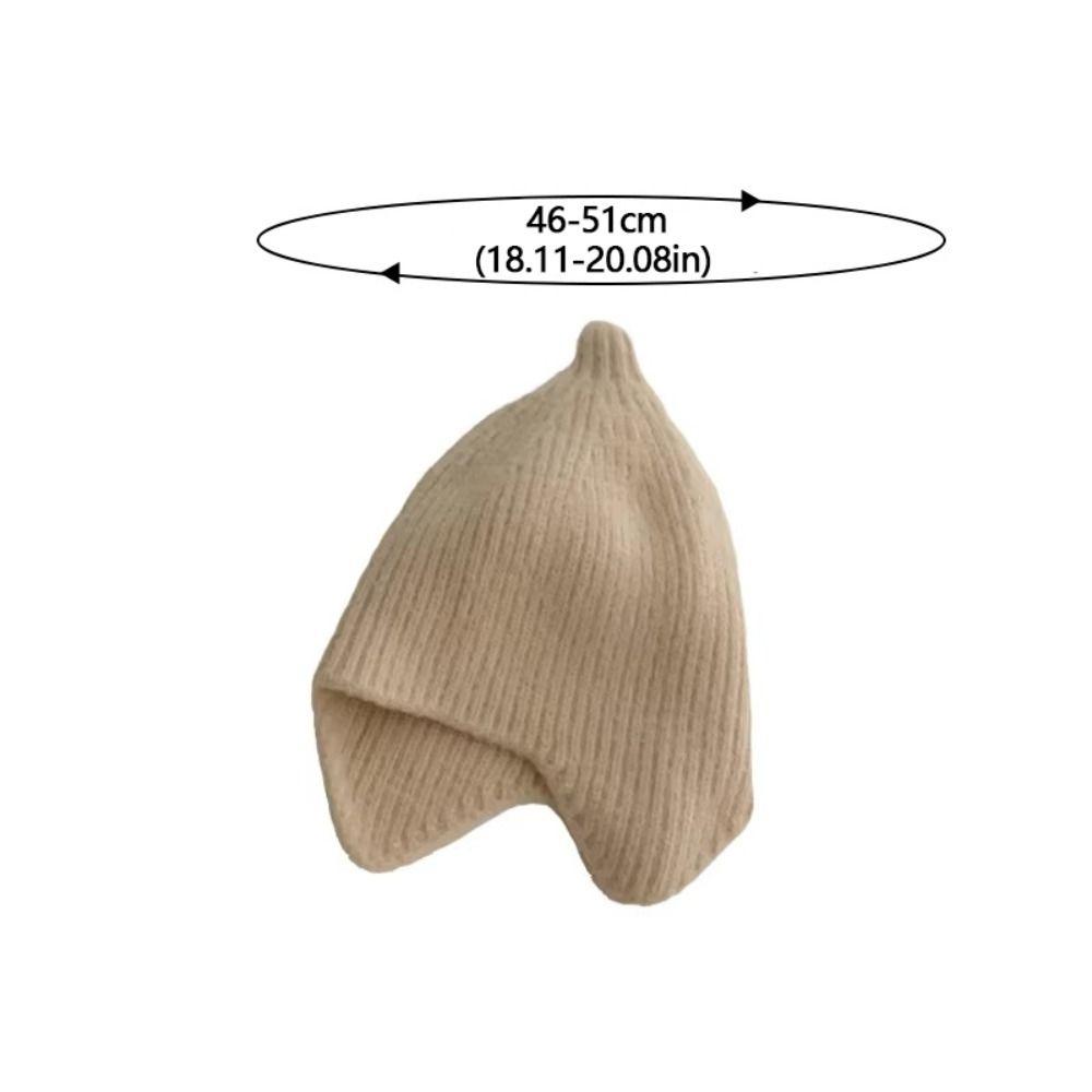 Soft Knitted Hat Autumn Winter Beanies New Ear Protection Hat for Baby