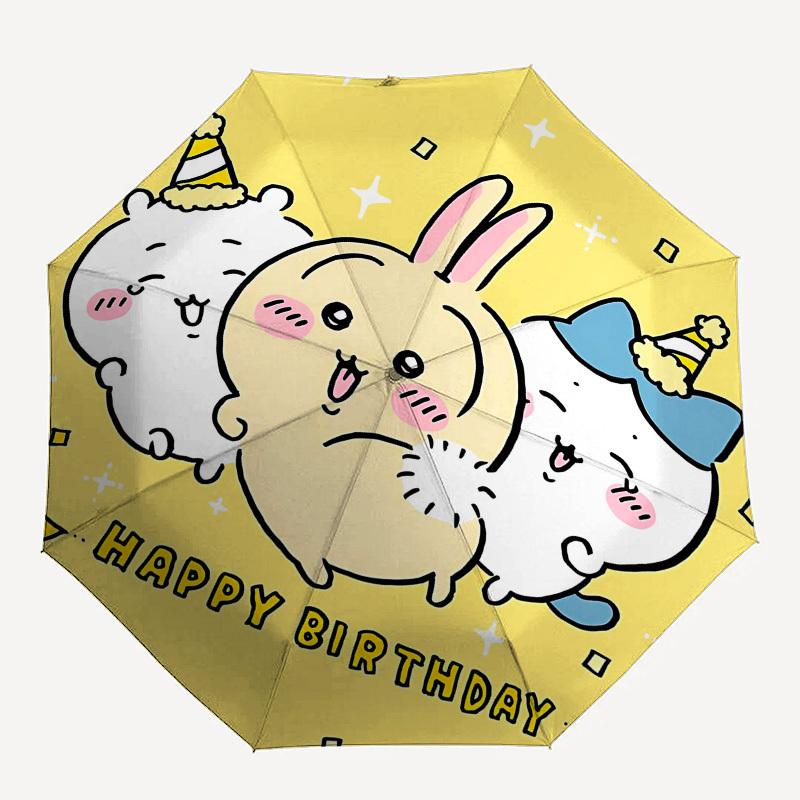 Birthday Celebration Automatic Opening and Closing, 8 rib Structure Portable Umbrella, Suitable for Men and Women in All Seasons Perfect Gi