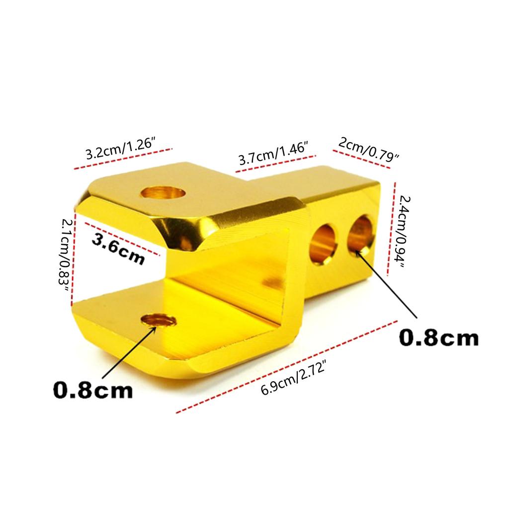 Задний подъемный амортизатор из алюминиевого сплава для мотоциклов, усилитель для увеличения высоты и долговечности, простая установка