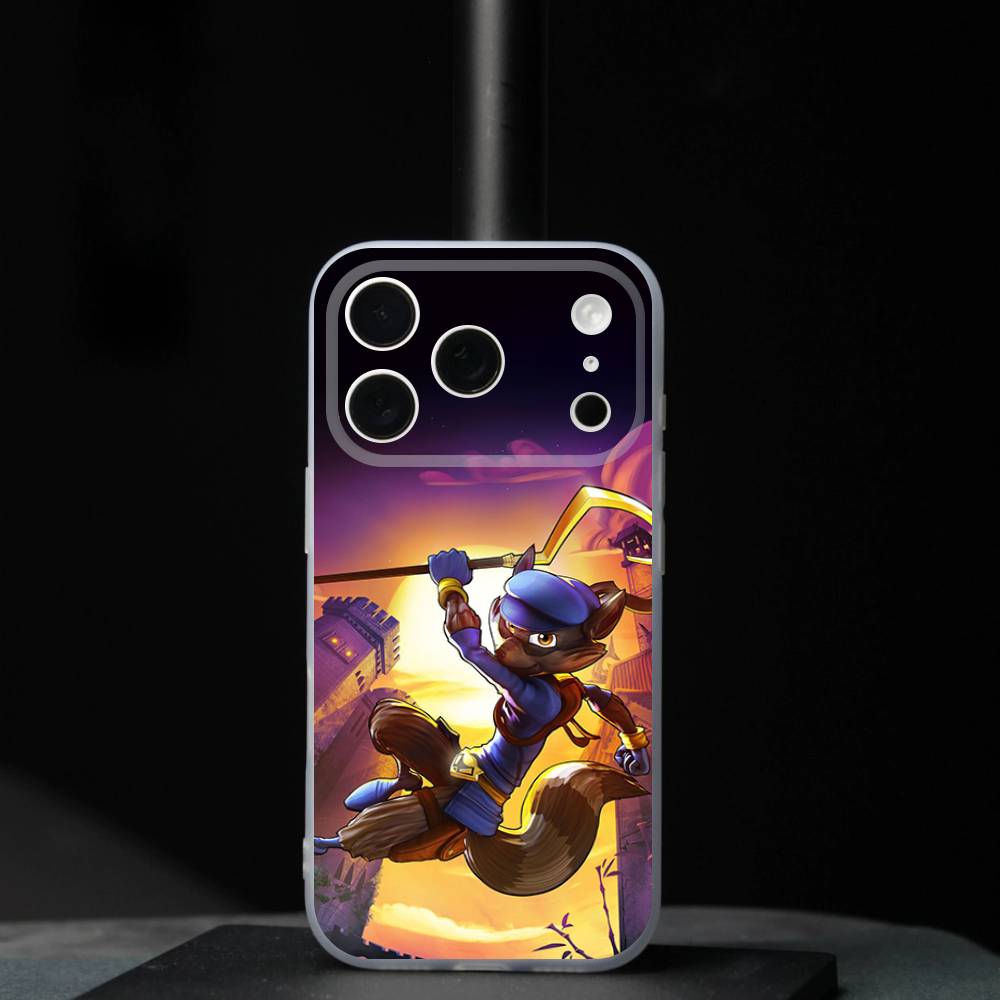 Крутая игра Sly C-CooperS Для iPhone 17,16,15,14,13,12,11,Pro,Max,Plus,Mini,SE4,E Магнитный Для Magsafe Беспроводной Чехол для Телефона