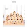 Kids Wooden Early Educational Creative Large Acrylic Transparent Gem Building Blocks Toy