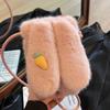 Милая плюшевая сумка женская модная универсальная сумка через плечо женская сумка для мобильного телефона женская