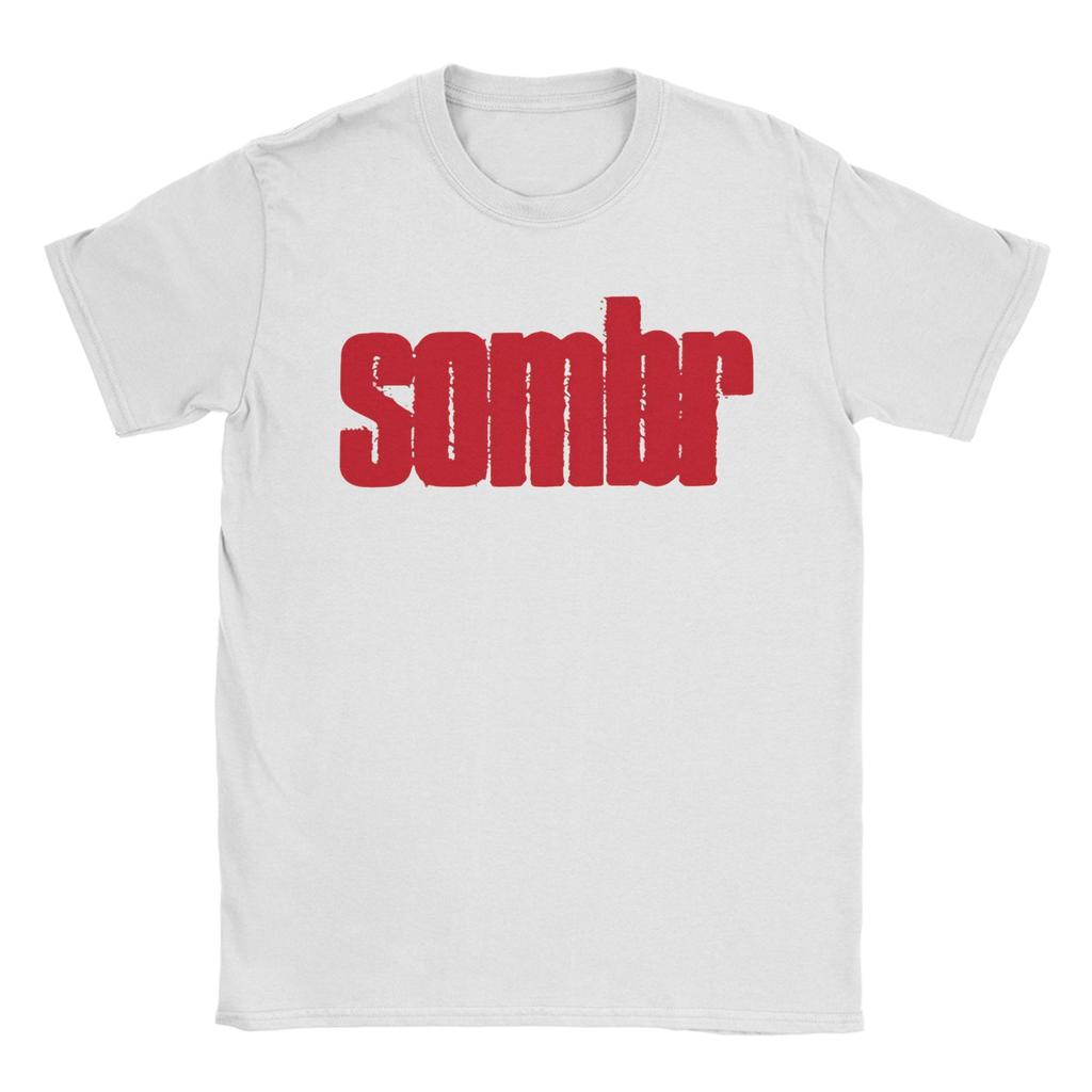 Хлопковая футболка Sombr Tour 100 для мужчин, летняя, в стиле Y2K, повседневная, дышащая, модная, оверсайз, топ