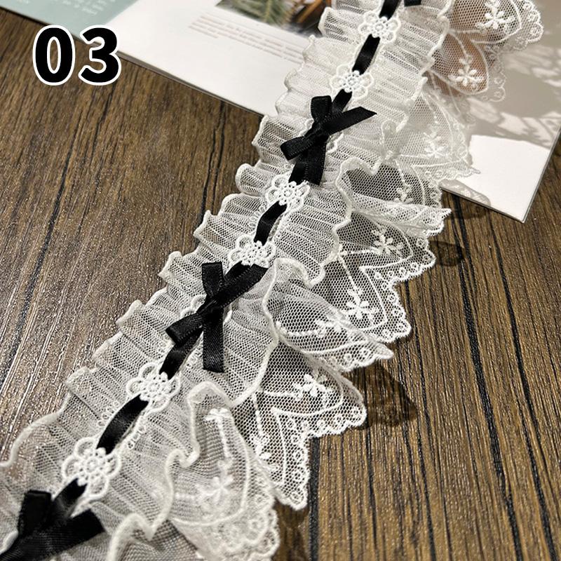 Бант Плиссированная Лента Кружево Ручная Работа Сделай Сам Украшение Детская Одежда Подол Юбки Аксессуары для Одежды Шторы Аксессуары для Домашнего Декора