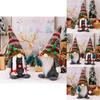 Rustic Charming Gnome Doll For Cozy Christmas Home Decor With Decorative Holiday Tree