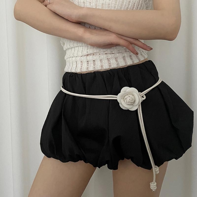 Женская рубашка пояс на талию однотонный регулируемый пояс-цветок осенне-зимнее женское пальто свитер декоративная веревка