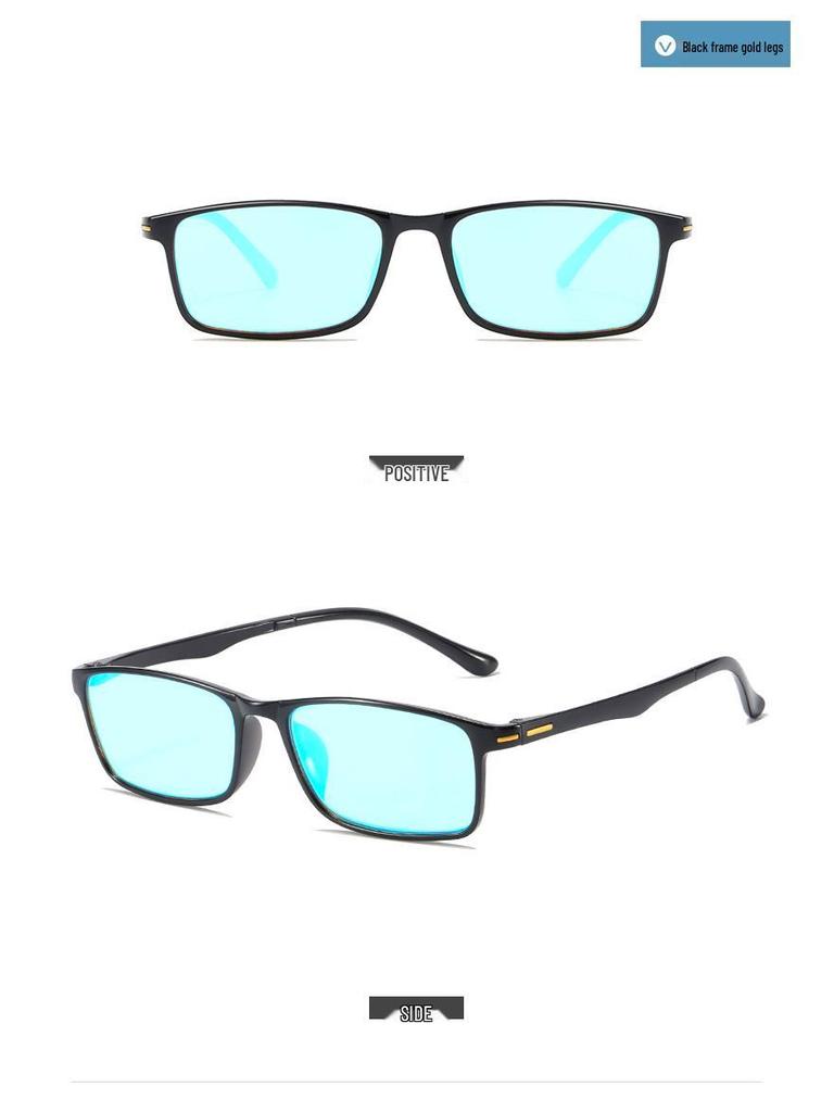 Унисекс очки для коррекции цветовой слепоты при красно-зеленой слабости с полнокадровым дизайном для улучшения распознавания цветов и чтения изображений