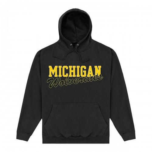 Michigan Wolverines Unisex Adult Logo Hoodie