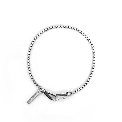Браслет Maison Silver с венецианской цепью