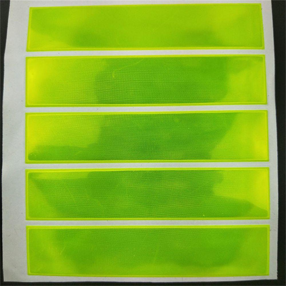 Sticky Decal Sticker Traffic Safety Helmet Sticker Reflective Strips Reflective Sticker Reflecting