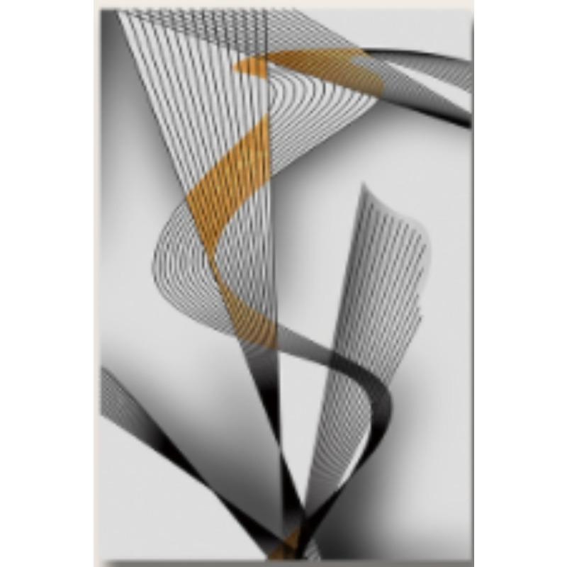 Современные абстрактные линии геометрические ленточки холст картины настенные художественные принты постеры для декора гостиной без рамки