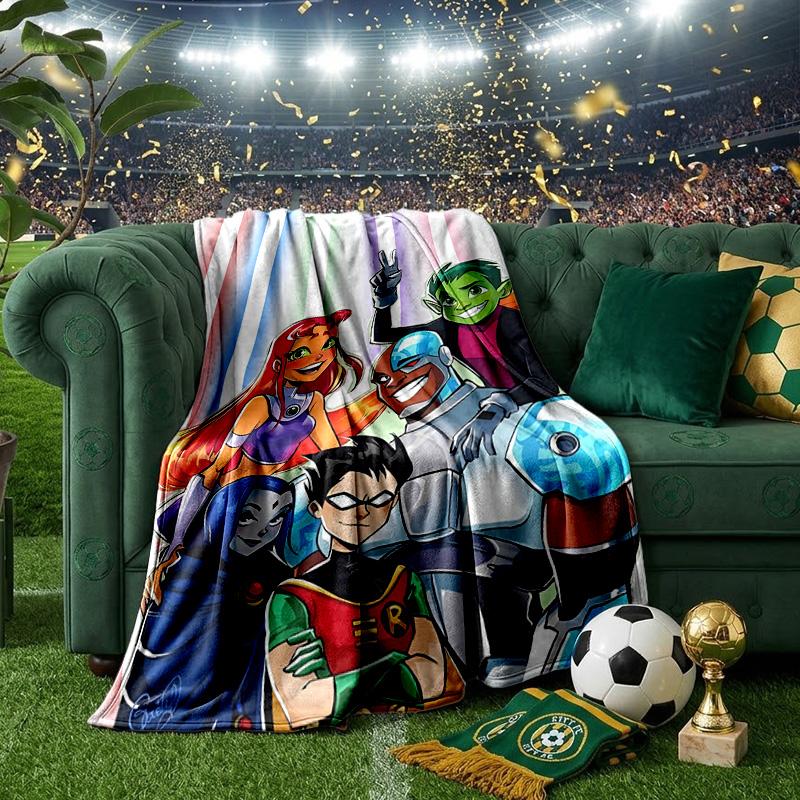 Titans Humor Throws Blanket Flannel Blankets Plush for Couch Bed Gifts for Men Women Travel picnic blanket Christmas fan gifts