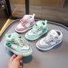 Детские кроссовки, новые однотонные подошвы для девочек, высокие туфли, детская повседневная обувь на липучке, баскетбольная обувь для мальчиков