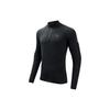 Однотонный свитер с воротником-стойкой и длинным рукавом, мужские топы, черный цвет 152345407-5