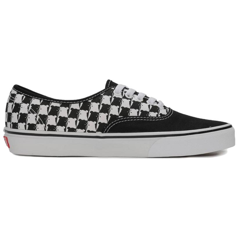 Vans Authentic Comfortable Versatile Low-Top Skate Shoes Unisex Sneakers Black White VN0009PVBP9